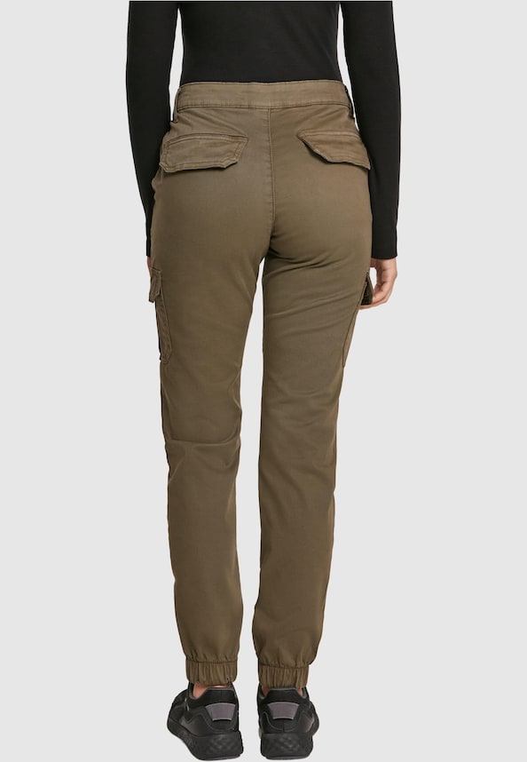 Ladies High Waist Cargo-1