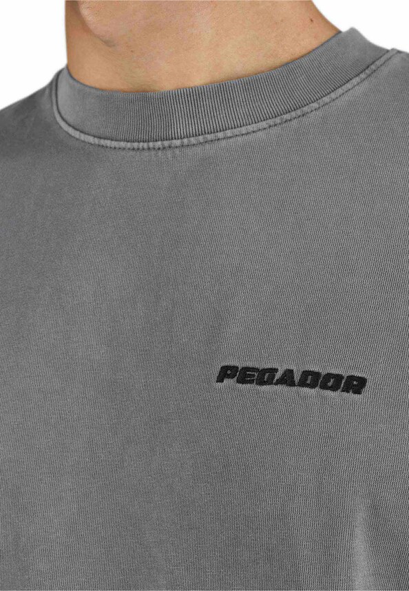 Logo Oversized Tee Vintage Grey-3