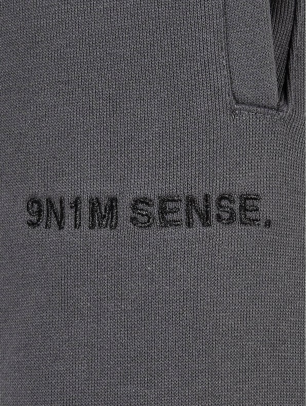 9N1M Sense Essential Button Sweat Pants Dark-8