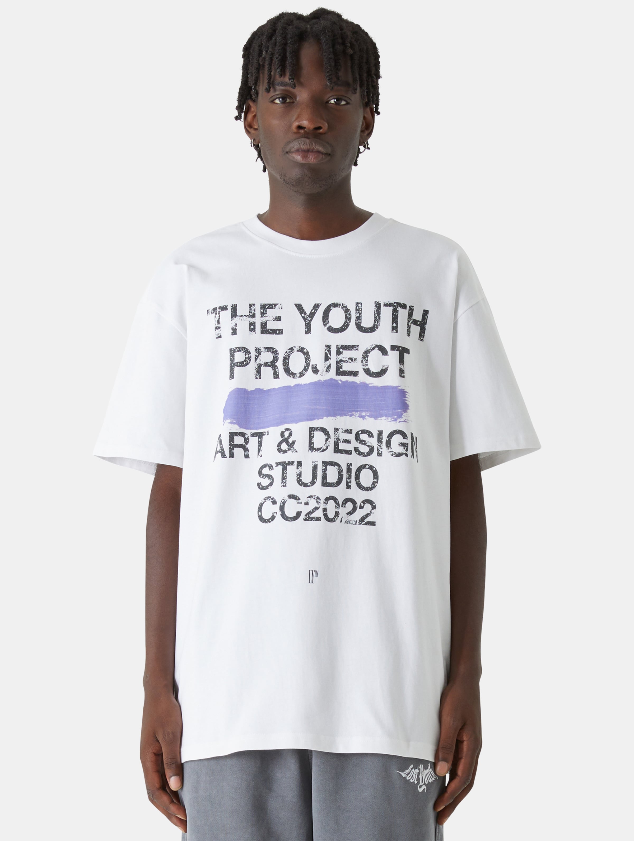 Lost Youth Project T-Shirt Männer,Unisex op kleur wit, Maat S