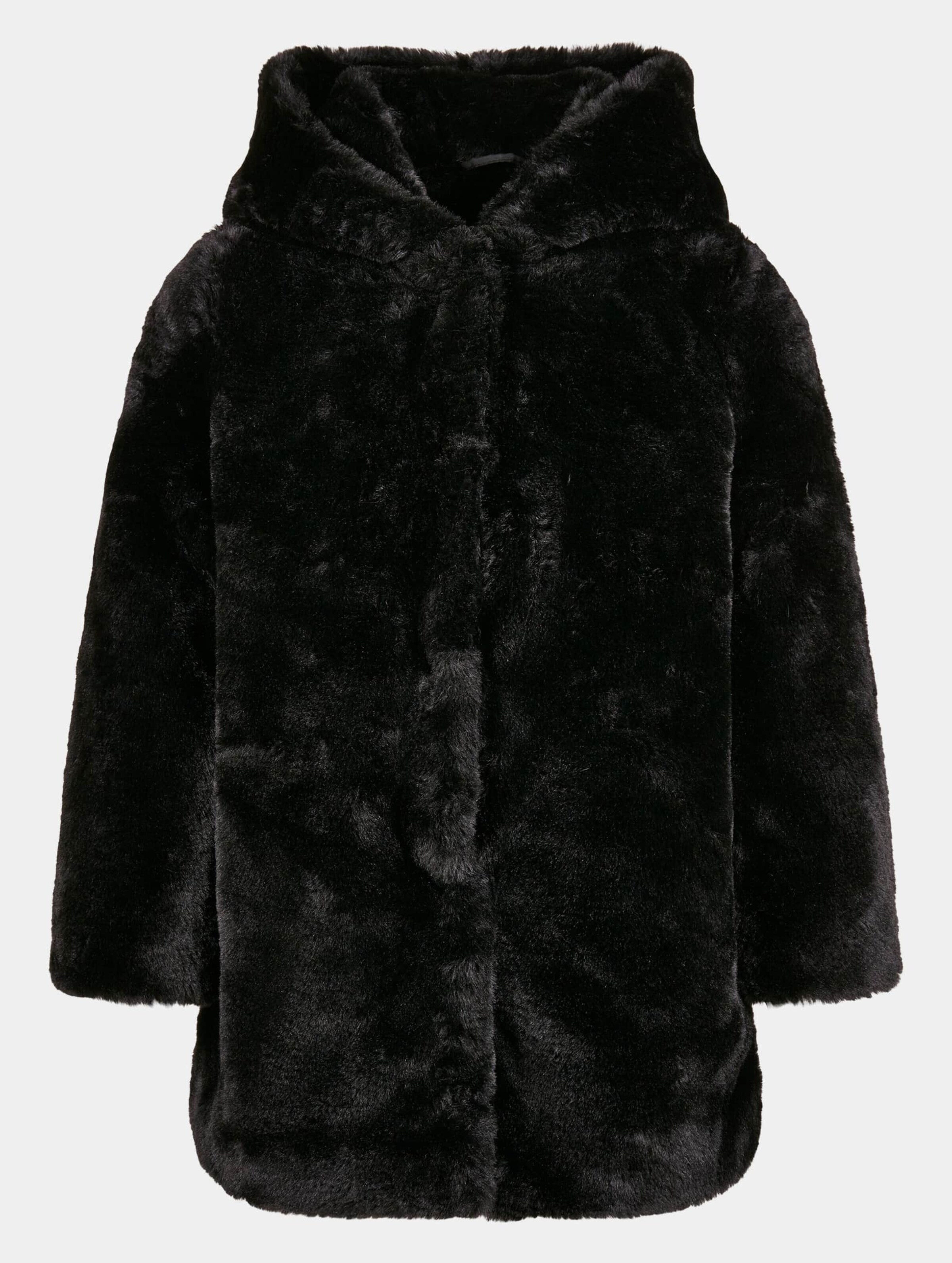 Black teddy coat hood on sale