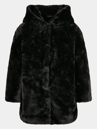 Girls Hooded Teddy Coat