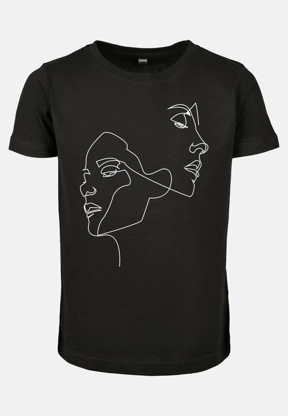 Kids One Line Short Sleeve-0