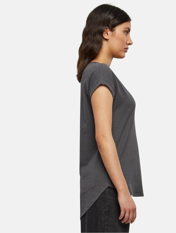 Ladies Long Slub Tee-2