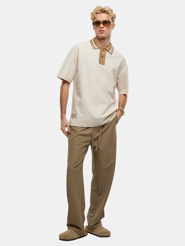 ACL Knit Collar Oversized Polo-3