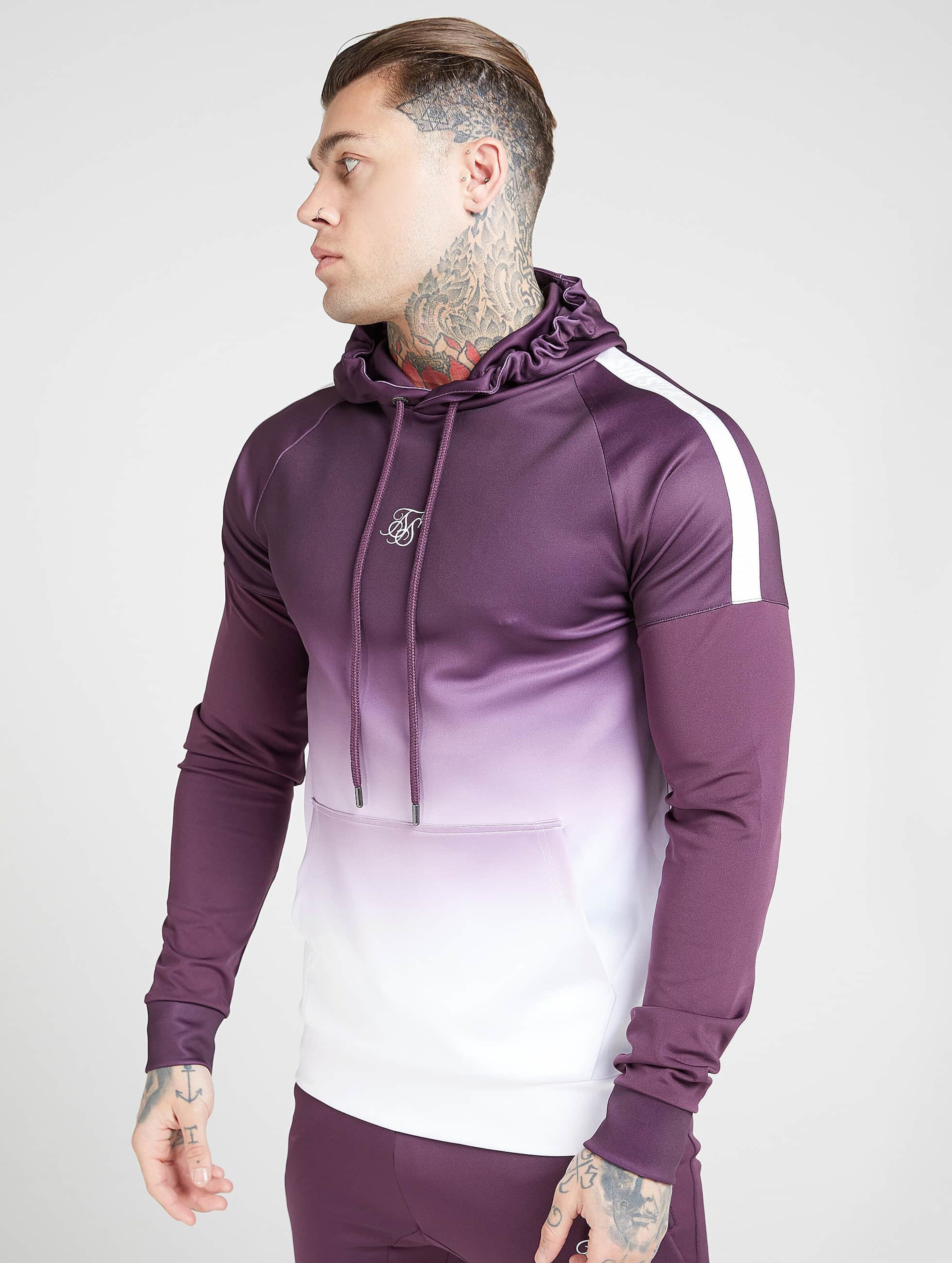 Siksilk athlete shop tape hoodie