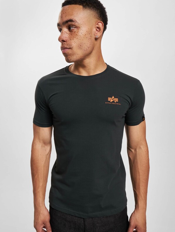 Alpha Industries Basic Small Logo T-Shirts-0