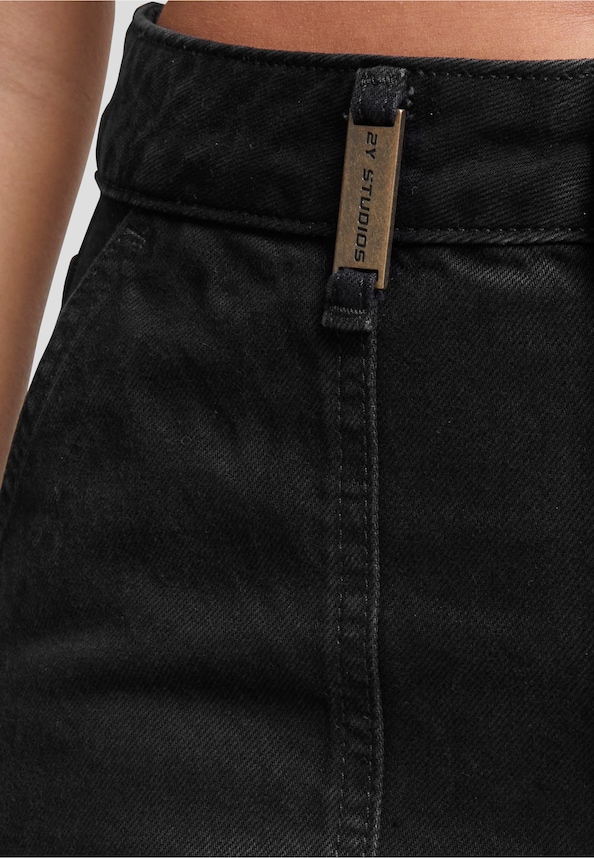Lona Cargo Jeans-6