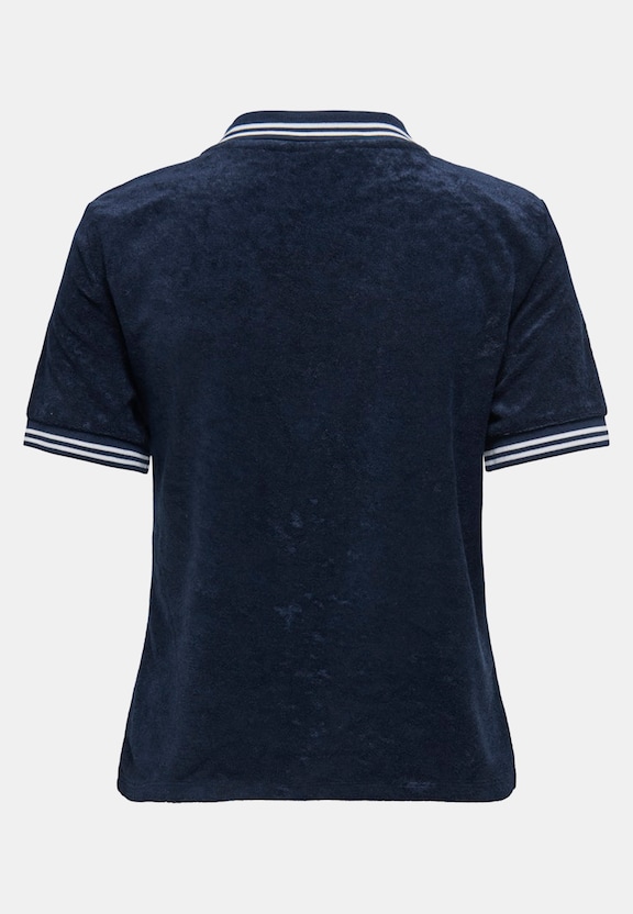 ONLVICKY S/S TERRY V-NECK -5