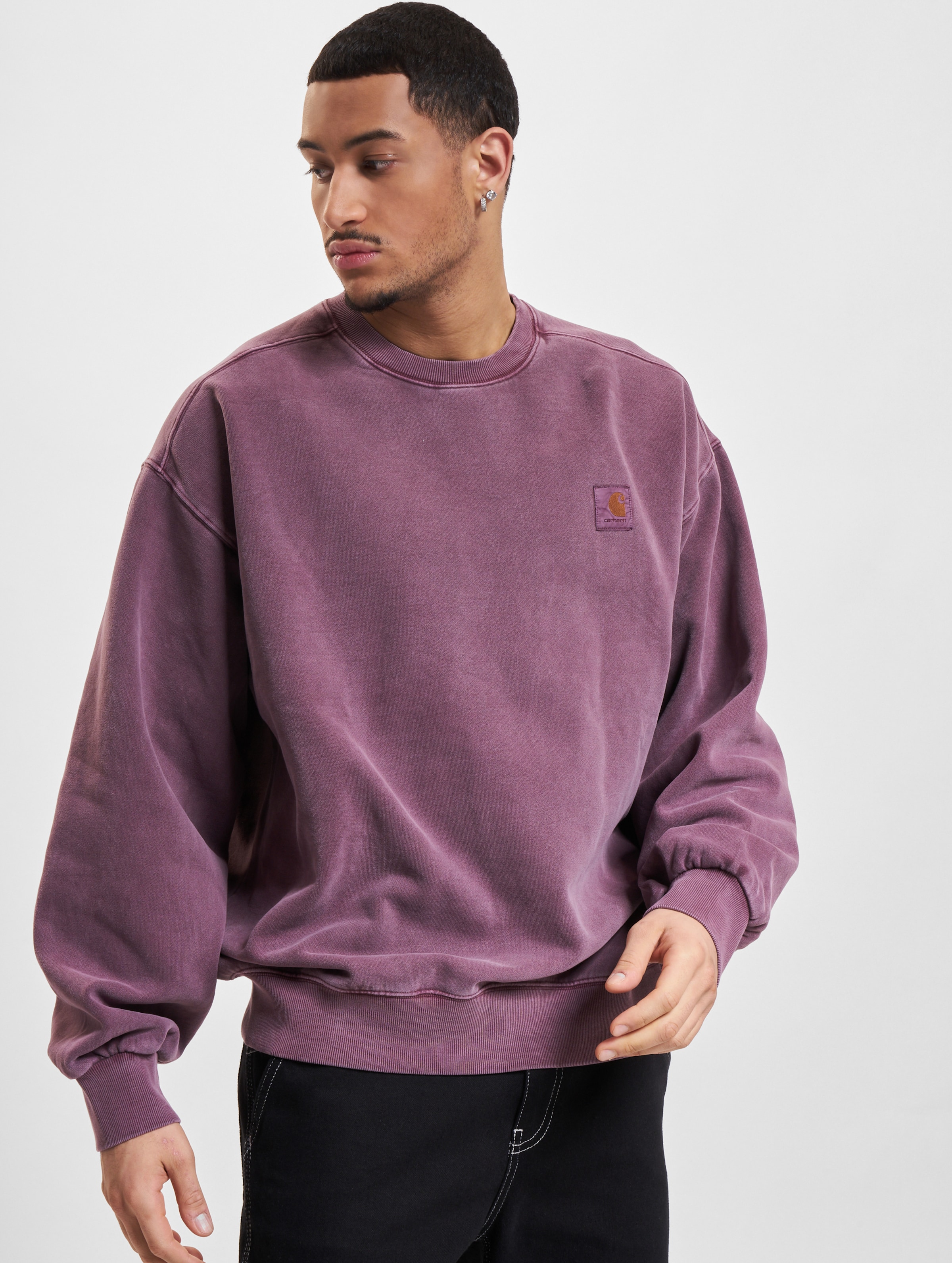 Carhartt WIP Vista Sweater Mannen op kleur violet, Maat XS