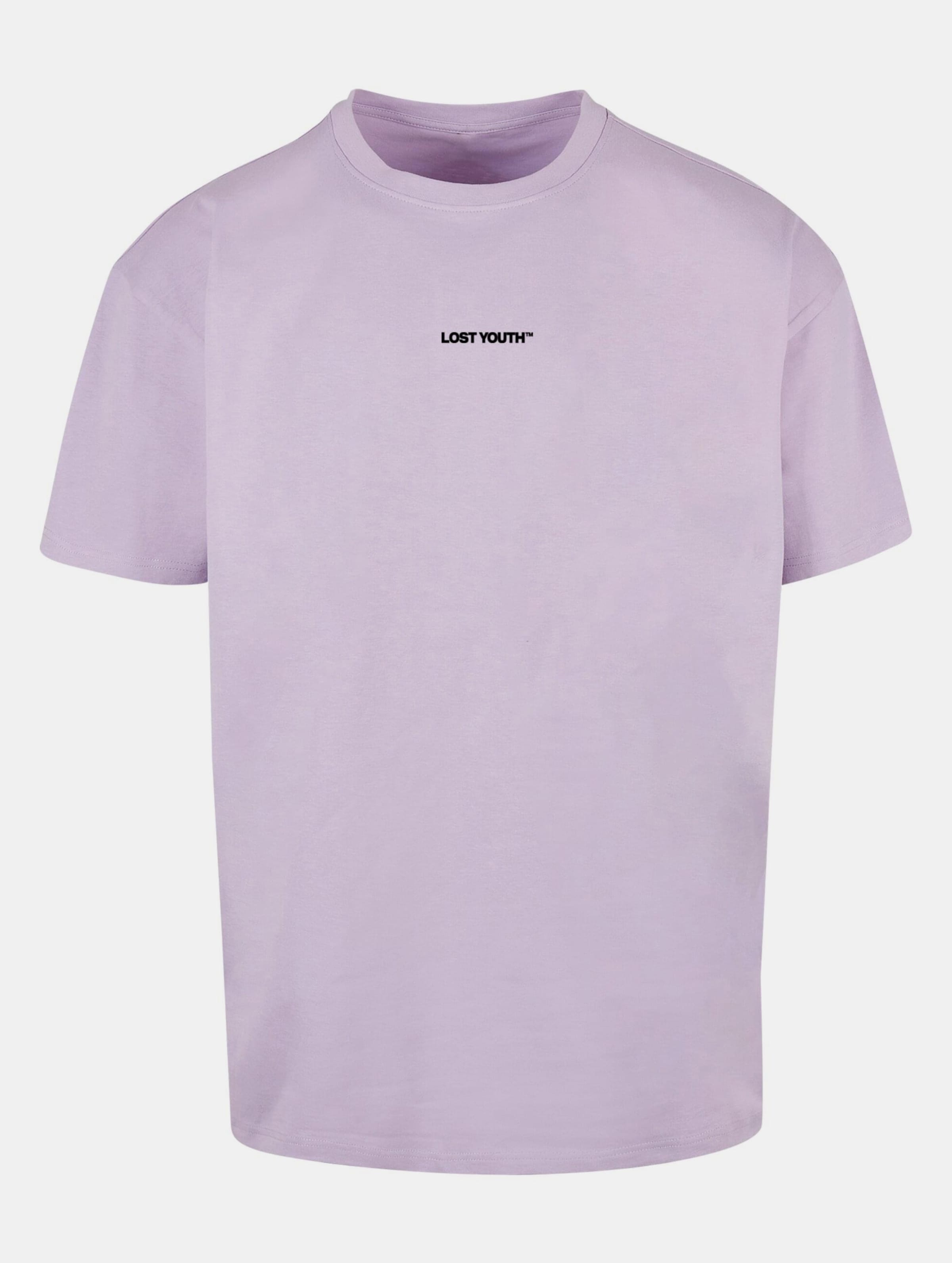 Lost Youth Chaos T-Shirts Männer,Unisex op kleur violet, Maat XL