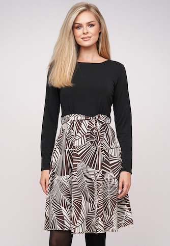 Longsleeve Dress with floral print