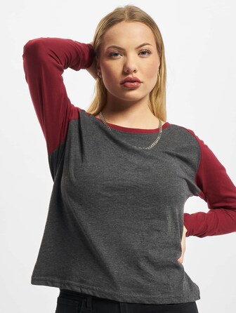 Ladies Contrast Raglan 