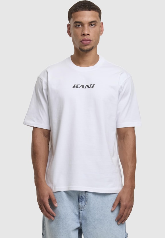 Retro Patch Print T-Shirt-2