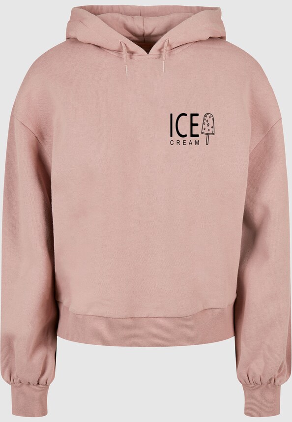 Ladies Ice Cream Oversized Hoody-2