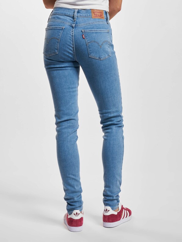 Buy Levi's 710 Super Skinny Fit Mid Rise Jeans In Blue