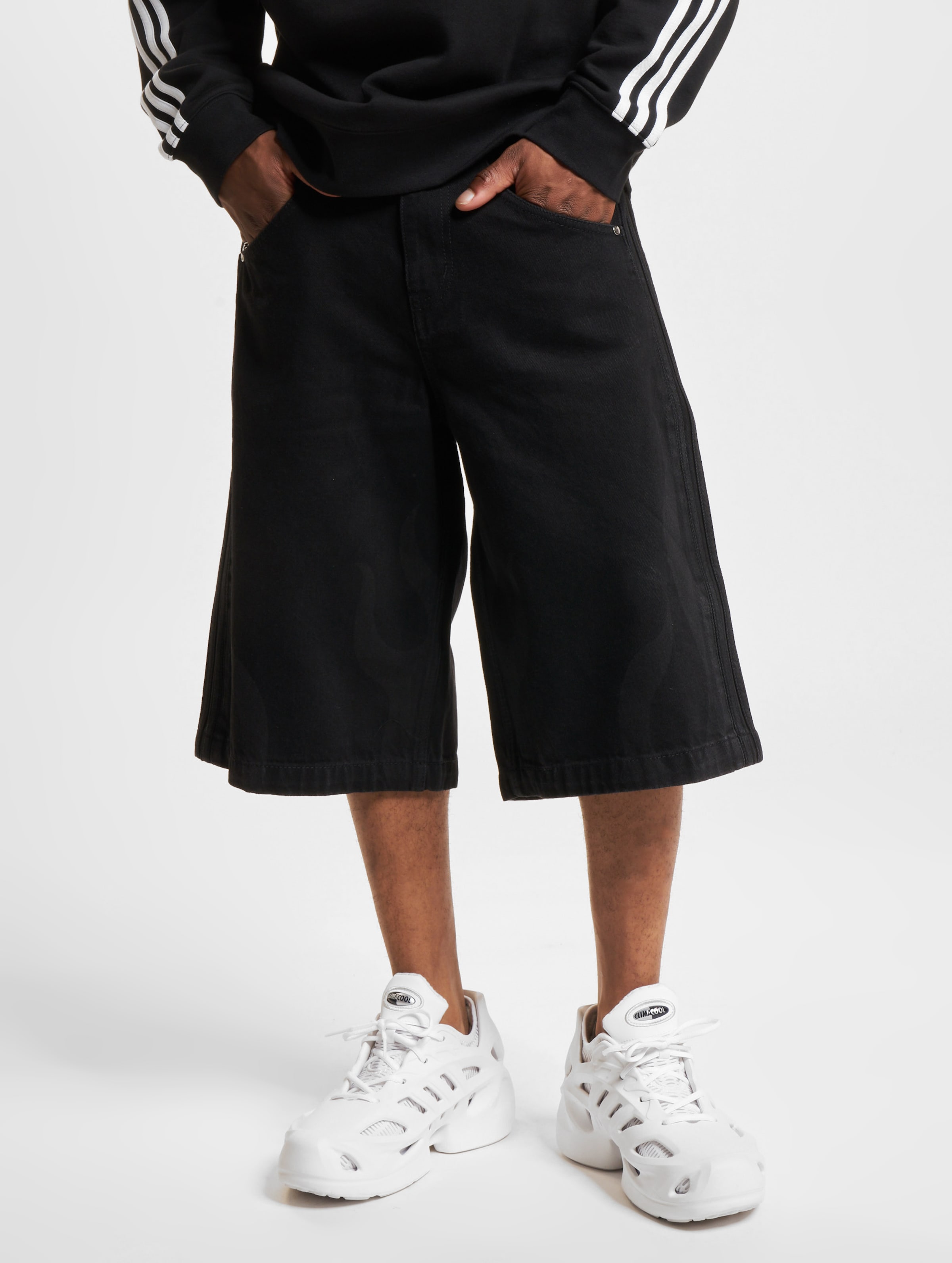 adidas Originals Flames Shorts Männer,Unisex op kleur zwart, Maat 30