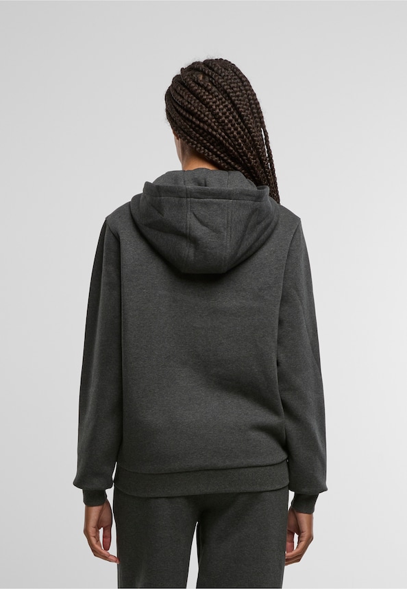 Urban Classics Ladies Fluffy Zip Hoodies-1