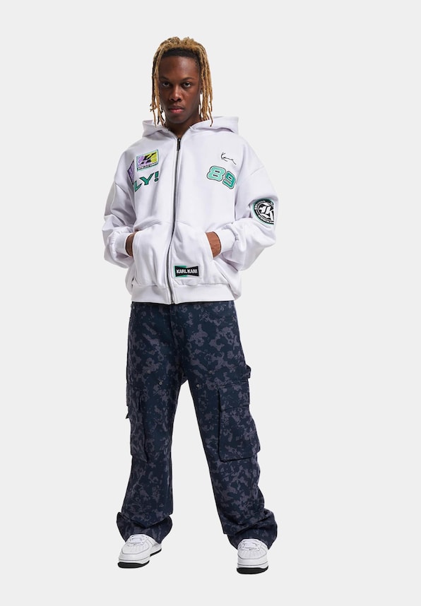 Karl Kani Zip Hoodie-5