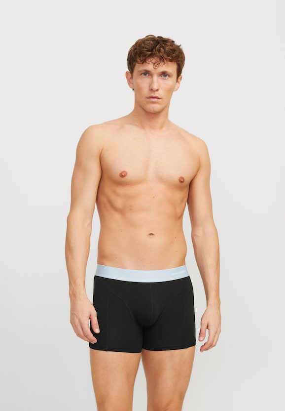 Jack & Jones Bamboo Trunks 3 Pack Boxershorts-4
