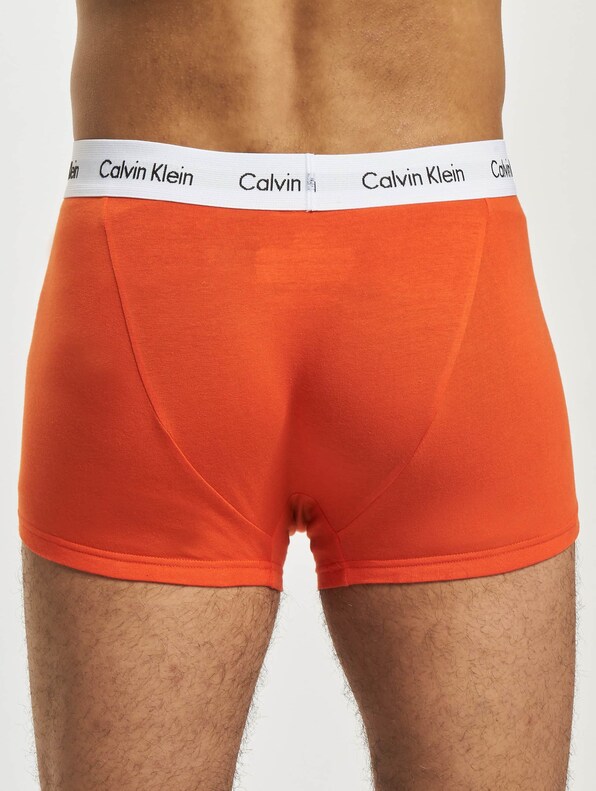 Calvin Klein Underwear Low Rise 3 Pack Shorts Faded Gry/Samba/Evergrn-6