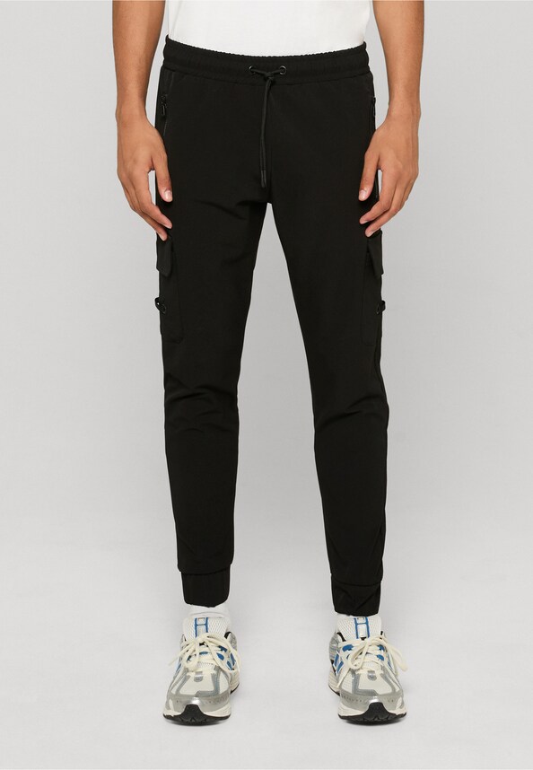 Trackpants With Dividing Seams And Pocket-0