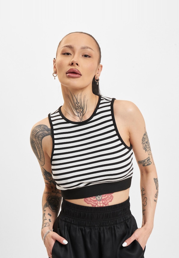 Mimi Jersey Sleeveless Cropped-2