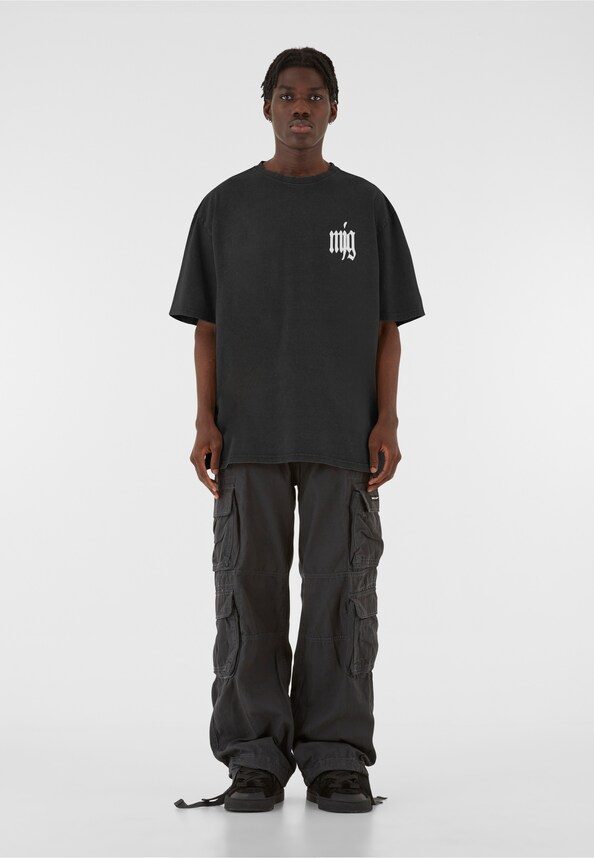 MMJG Heavy Oversized Acid Washed Tee - TRANSFORMATION-2