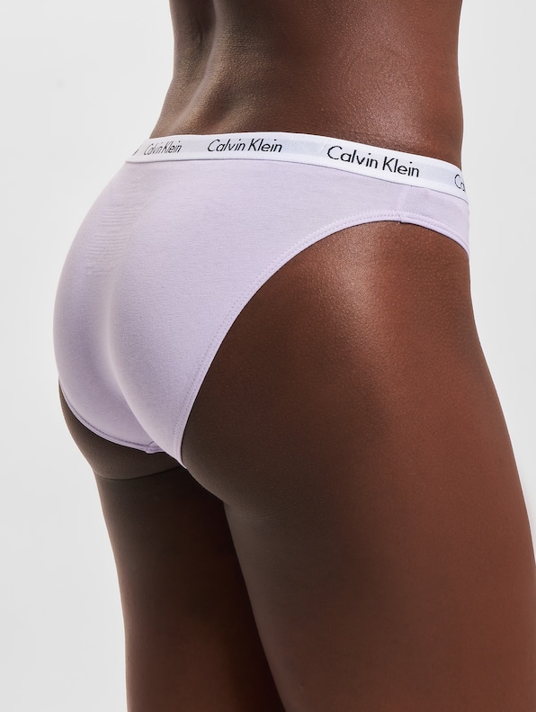 Calvin Klein Underwear 3 Pack Slip Black/White/Pastel-9
