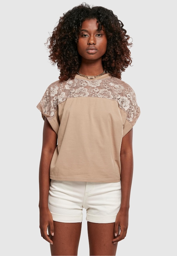 Ladies Short Oversized Lace-2