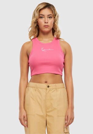 KW-TP011-064-03 Karl Kani Small Signature Essential Racer Rib Top