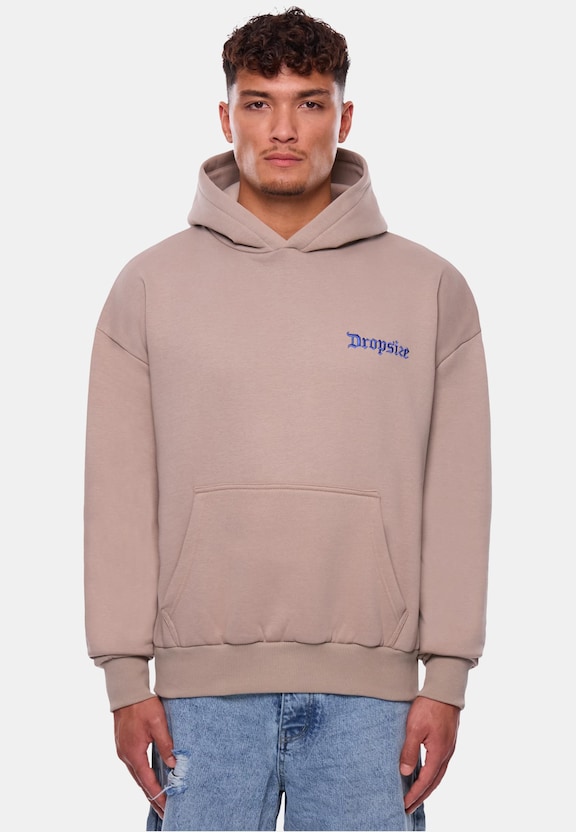 HEAVY OVERSIZE BROKEN HEART HOODIE-0