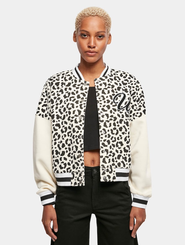 Ladies Aop Oversized College Sweat Jacket-2