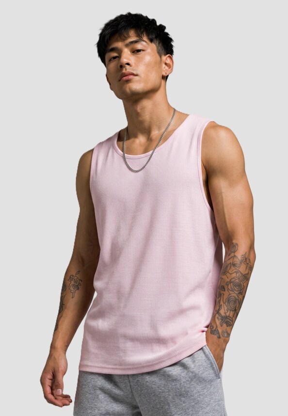 Sleeveless Waffle -0