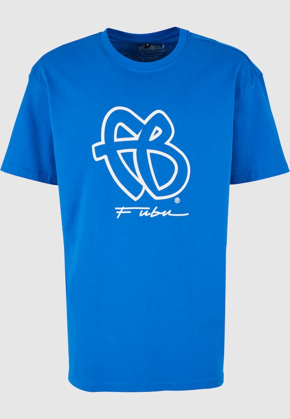 FM233-038-1 Classic Logo Tee blue-3