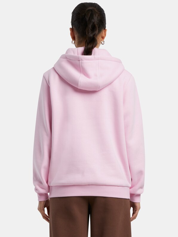 Build Your Brand Ladies Fluffy Hoody-1