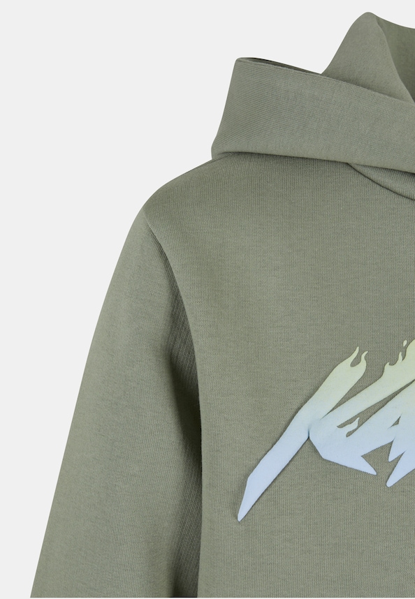 Karl Kani Flames Os Hoodie Junior-1