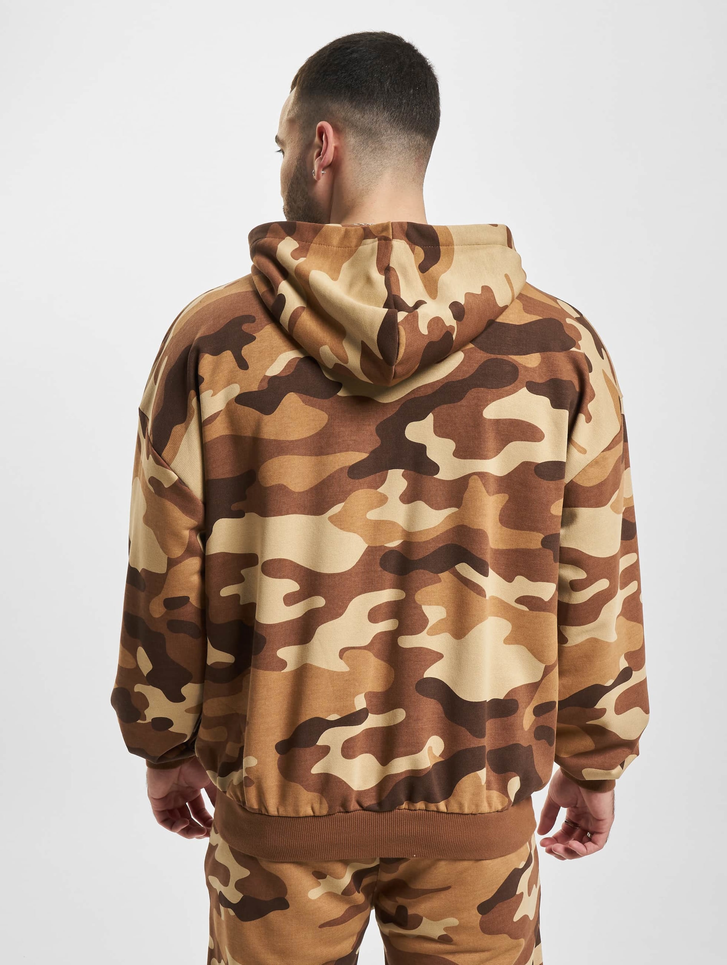 Brown cheap camo hoodie