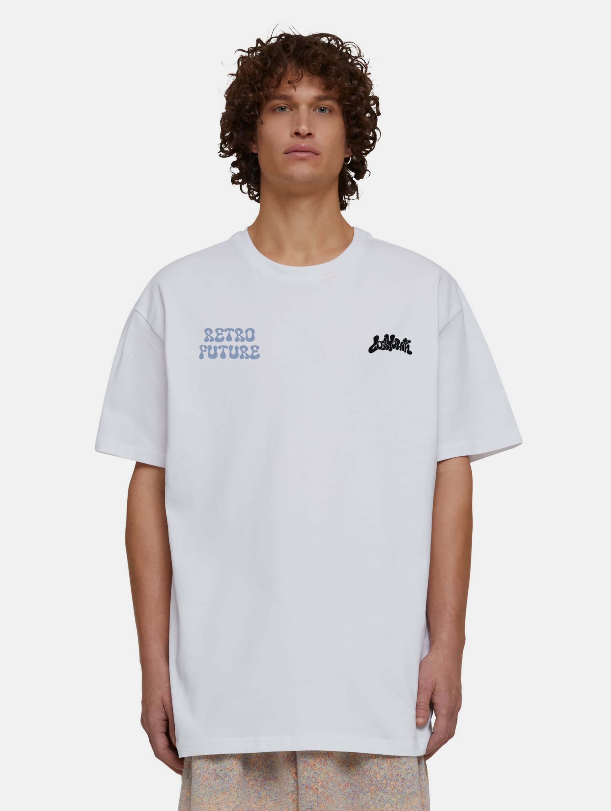 Lost Youth Dreamy Universe T-Shirts Männer,Unisex op kleur wit, Maat XS