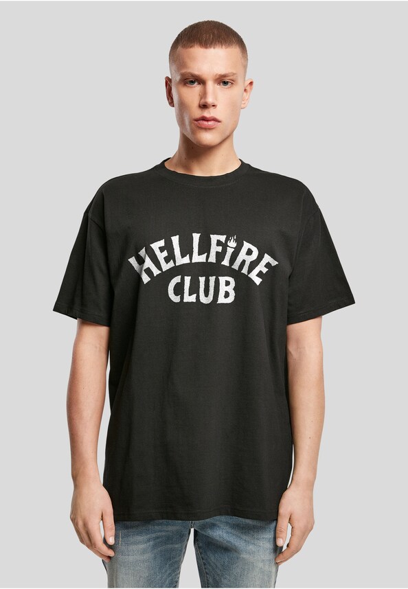 Stranger Things Hellfire Club Heavy Oversize Tee-0