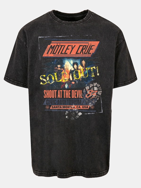 Merchcode Motley Crue - SATD Tour Acid Washed Heavy-4