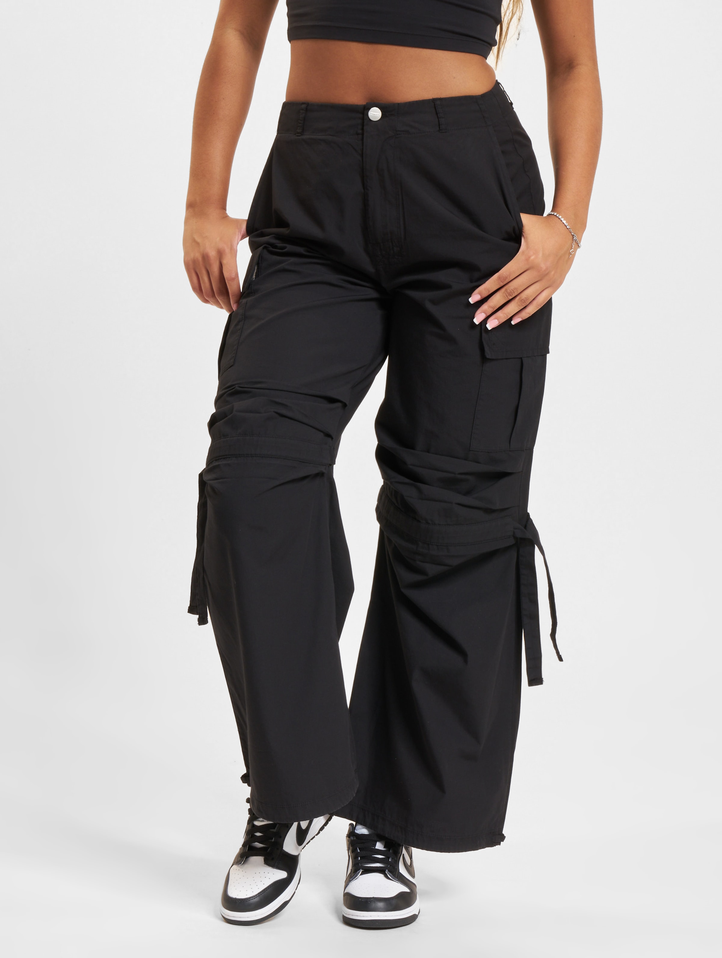 Freddy Pantalone Lungo Cargohosen op kleur zwart, Maat XS