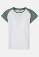 Girls Contrast Raglan Tee-0