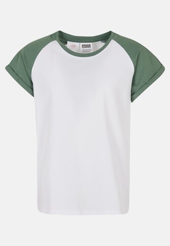 Girls Contrast Raglan Tee