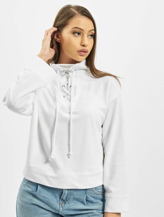Missguided High Neck Tie Detail Pullover