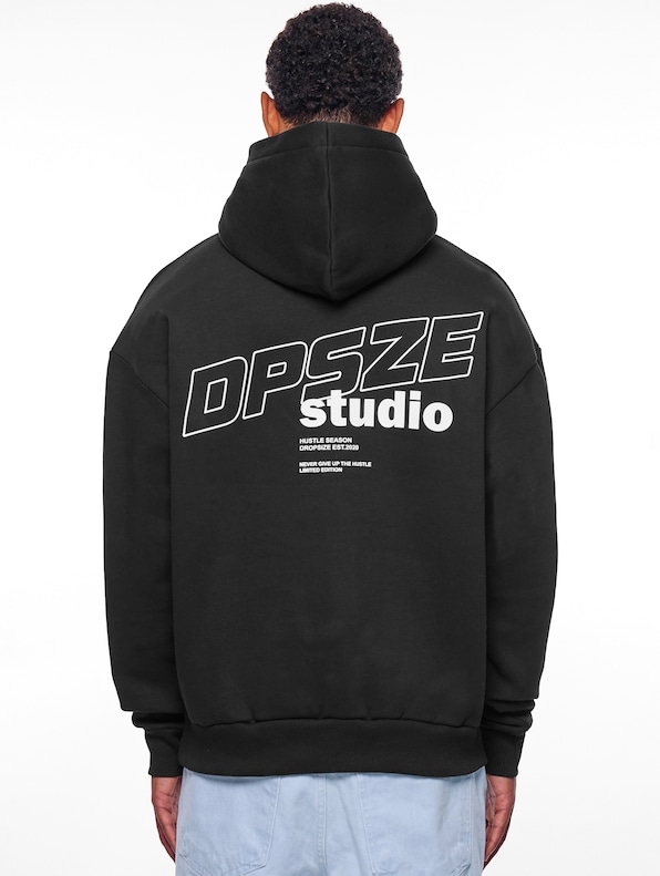 Dropsize Heavy Oversize Dpsze Hustle Hoodies-1