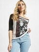 Ladies 5 Seconds Of Summer Stacked Raglan -0