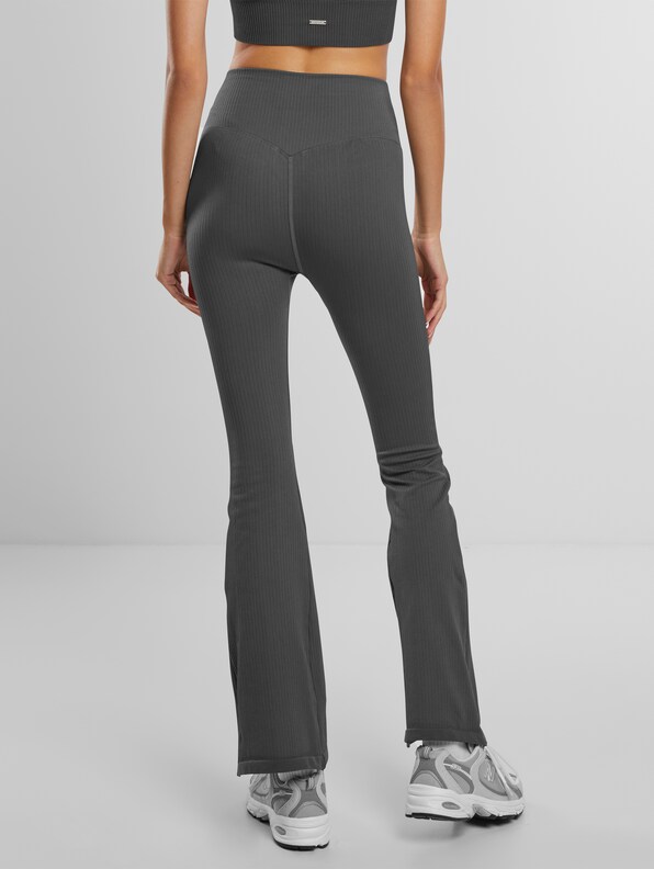 Ribbed Seamless Flare -1