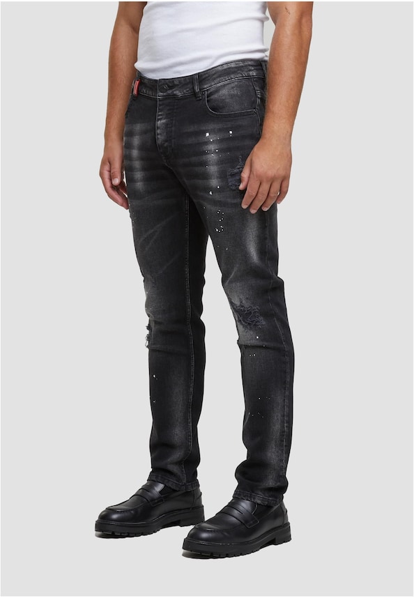 CARLOS DESTROYED SLIM FIT JEANS-3