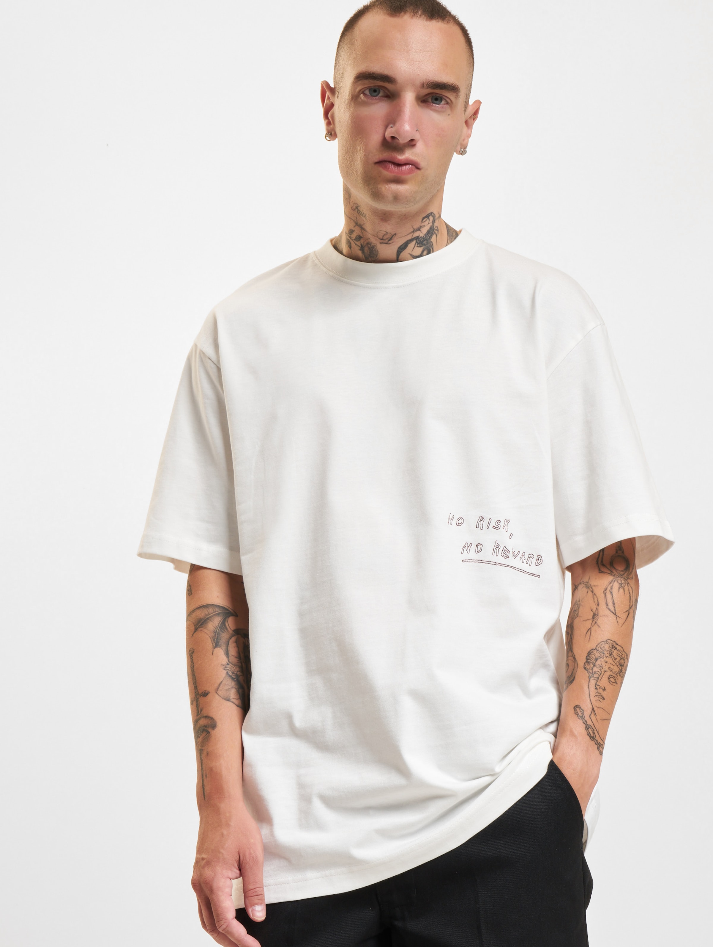 Only & Sons Aaron Life Rlx T-Shirt op kleur wit, Maat XXL